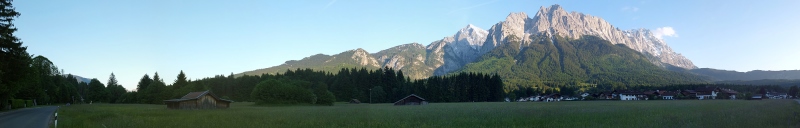 Grainau: Abendstimmung (Deutschland)